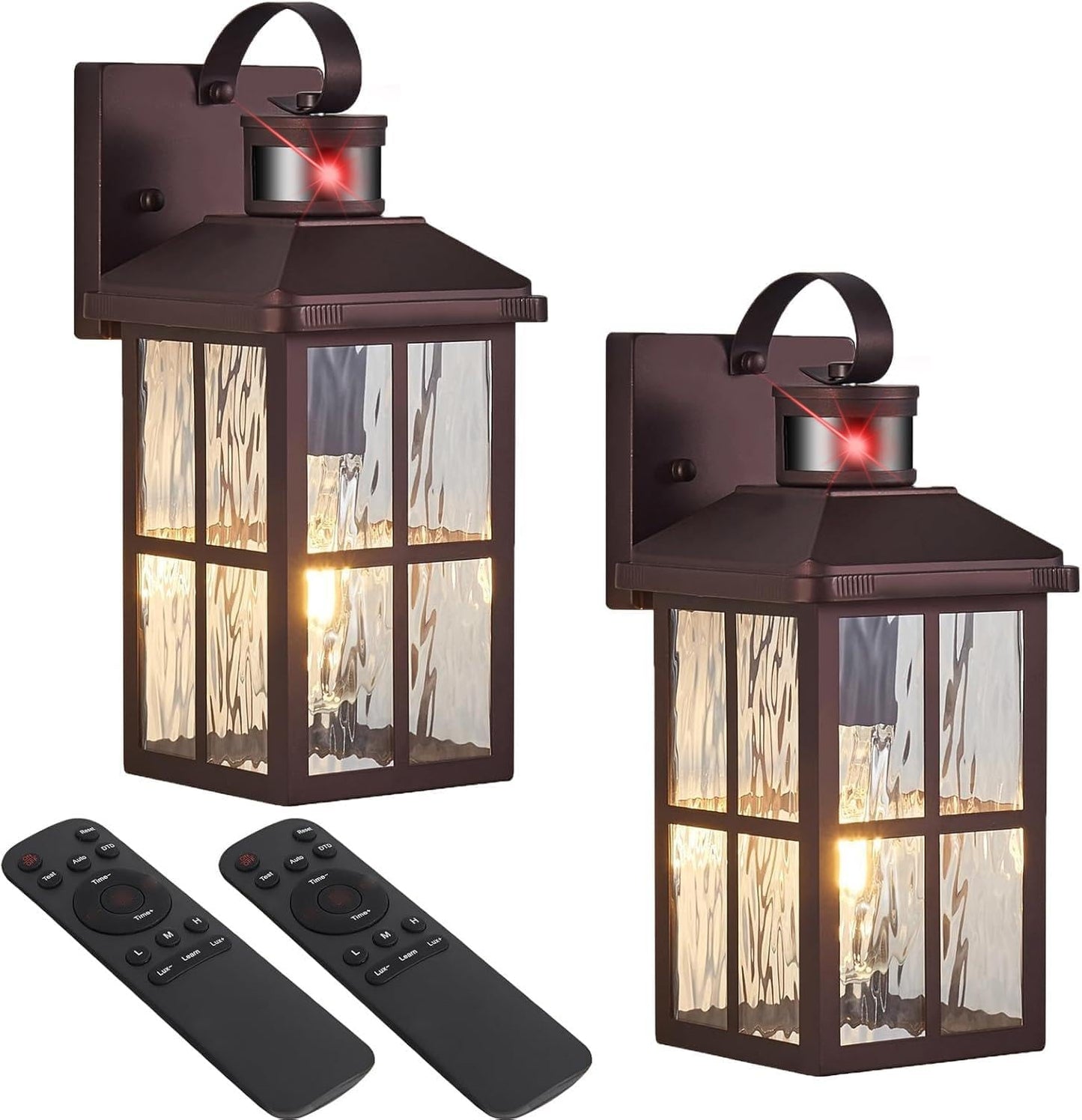 Porch Lights Outdoor with Remote Control: Smart Motion Sensor