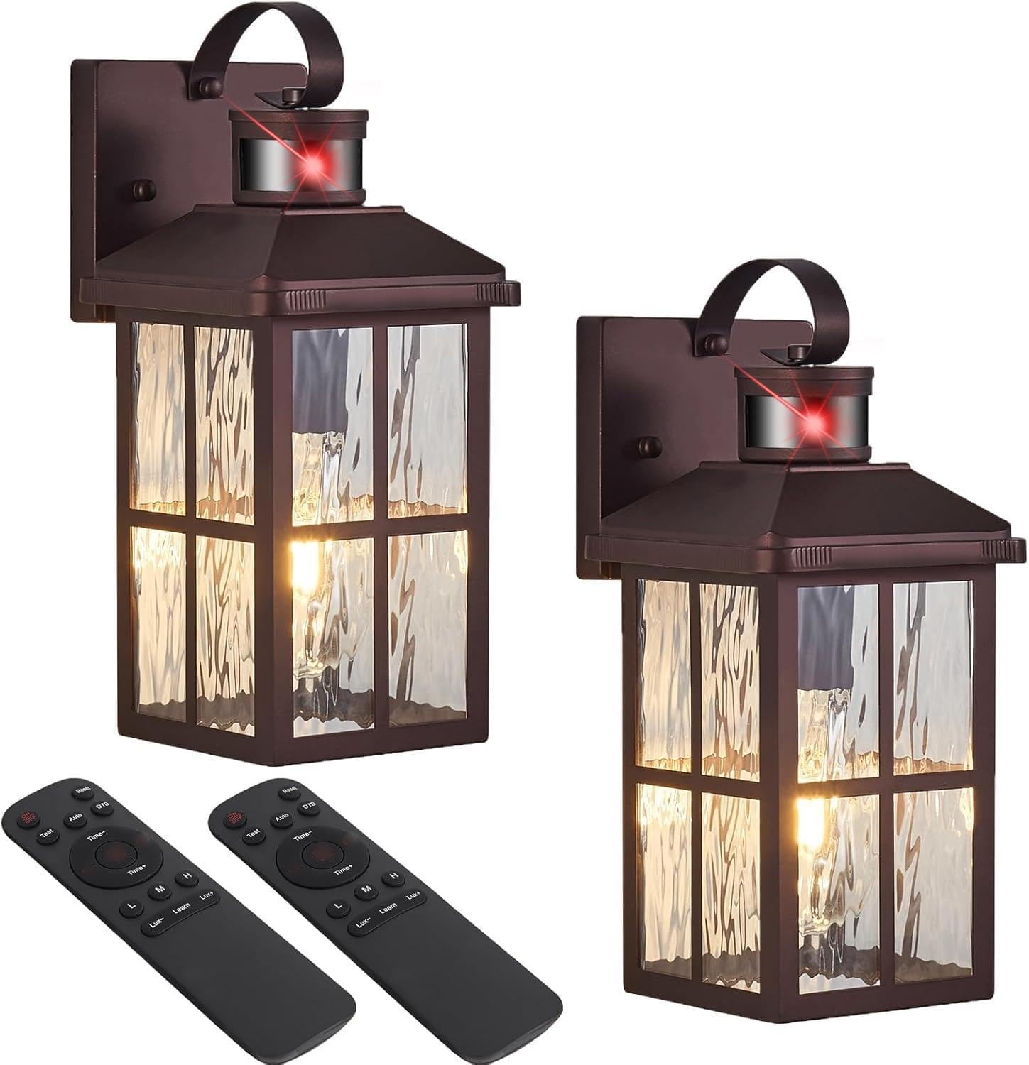 Porch Lights Outdoor with Remote Control: Smart Motion Sensor
