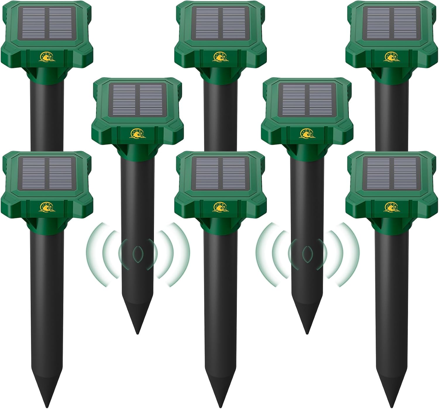 Solar Powered Mole Repellent Spikes for Effective Pest Control