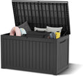 KAMABOKO 230 Gallon Outdoor Storage Box - Large Waterproof Deck Box