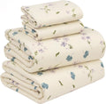 Flannel Sheets King Size - 100% Cotton Brushed King Sheets Set - Cozy