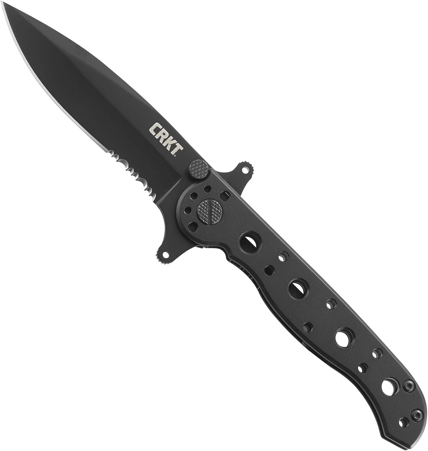 CRKT M21-10KSF Folding Knife: Triple Point Serrations Power