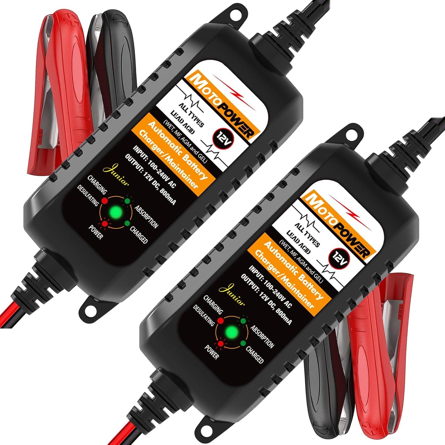 MOTOPOWER MP00205A 12V 800mA Automatic Battery Charger Review