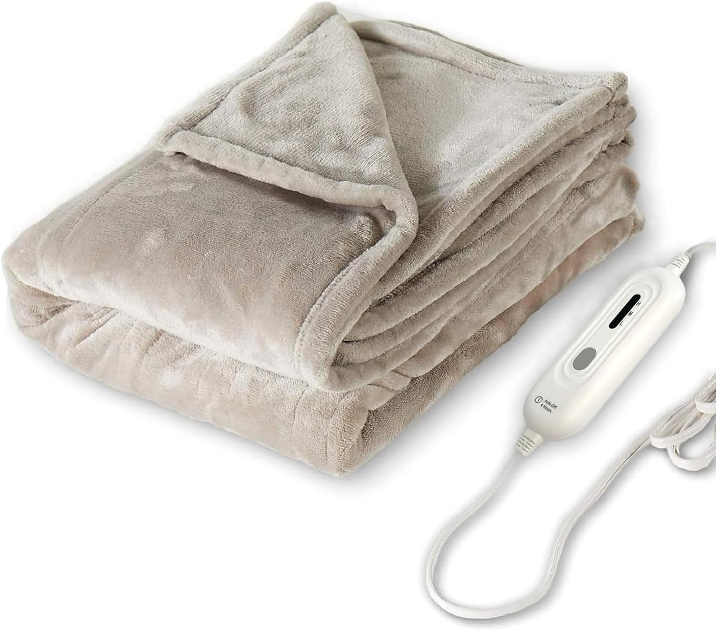 Tefici Electric Heated Blanket Throw for Cozy Comfort