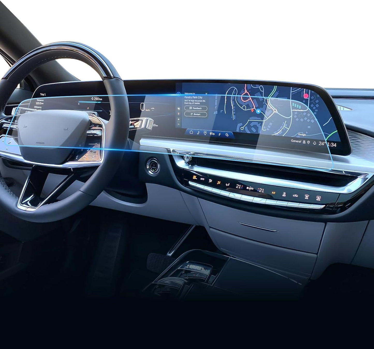 LFOTPP Screen Protector for 2024-2025 Cadillac XT4 and CT5