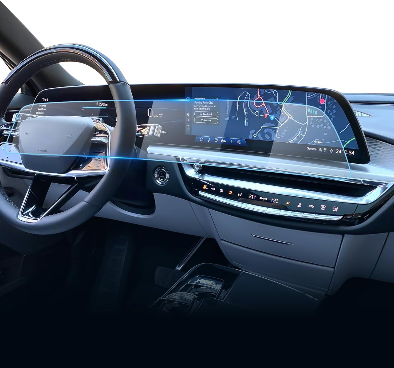 LFOTPP Screen Protector for 2024-2025 Cadillac XT4 and CT5