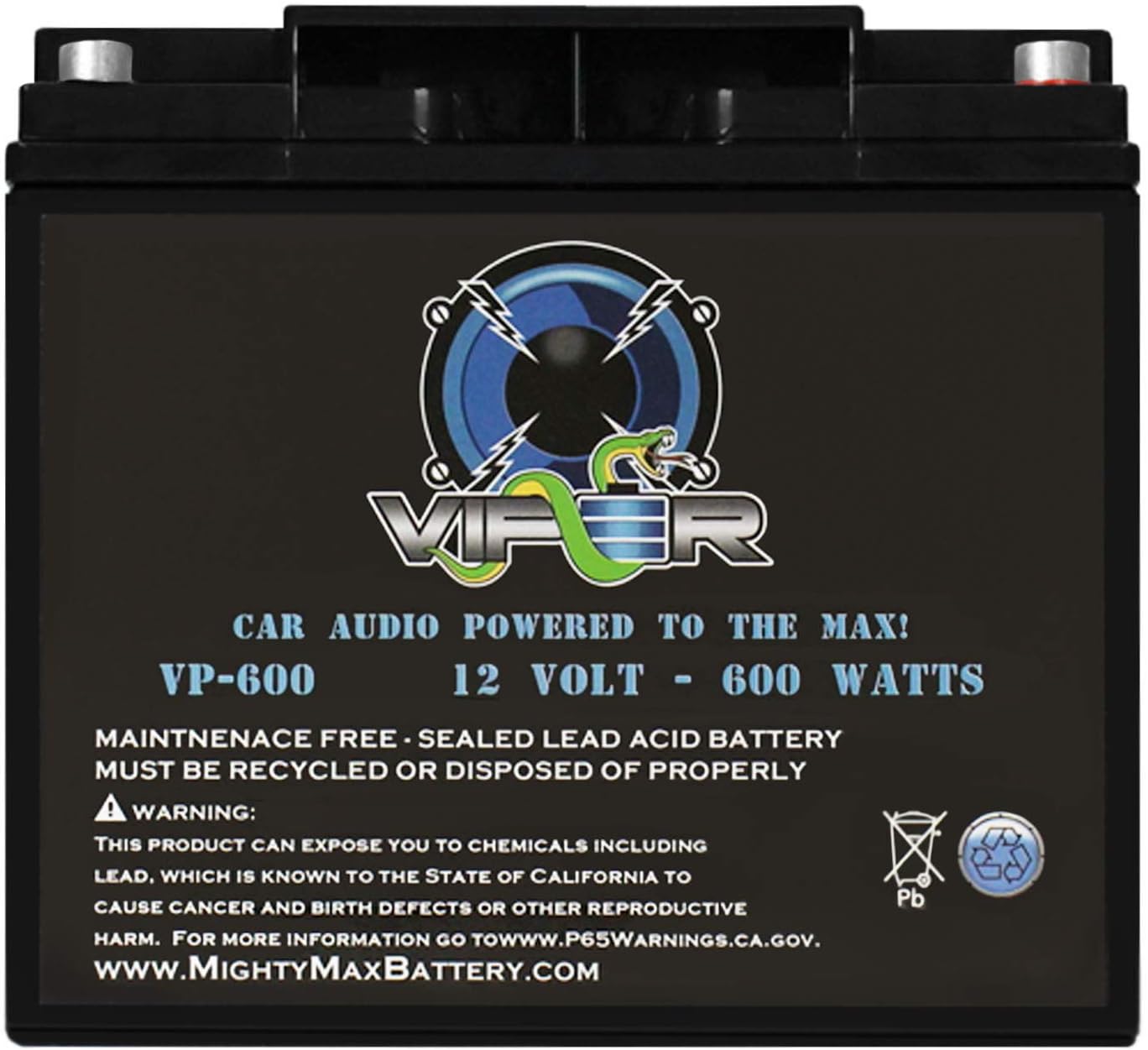 600W High Current Car Audio Power Cell Battery