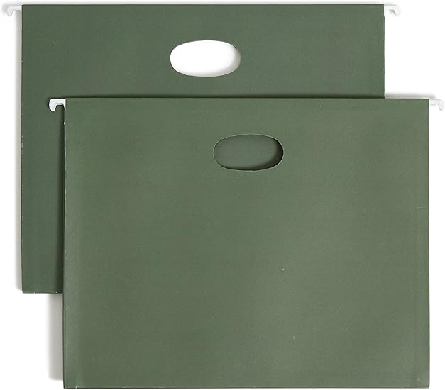Smead Hanging Pocket with Full-Height Gusset for Organizing