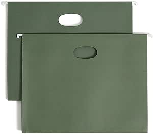 Smead Hanging Pocket with Full-Height Gusset for Easy Storage