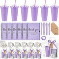 Baby Shower Prize Set 6-Pack - Tumblers, Candles, Notebooks & Pens