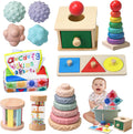 Montessori Toys for Babies 6-12 Months - 8 in 1 Learning Set