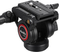 Avella Video Tripod Fluid Head with Quick Release Plate - Smooth