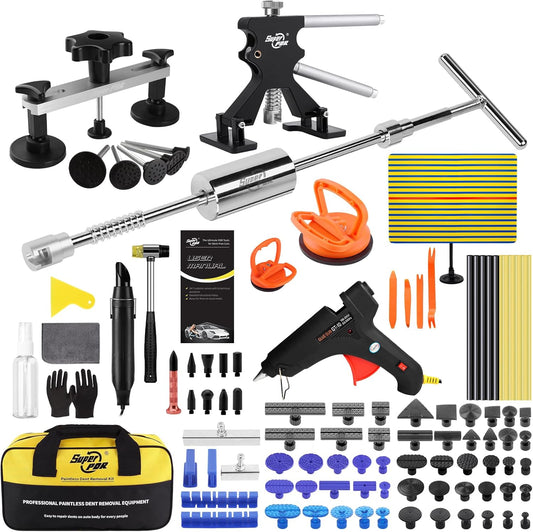 Super PDR Paintless Dent Repair Kit for Car Dent Removal Tools