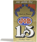 JOB Gold 1-1/2 Size Rolling Papers Set - Ultra-Thin, Slow-Burning