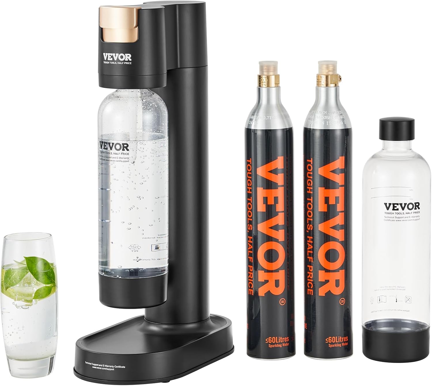 VEVOR Sparkling Water Maker - Fizz up with Ease!
