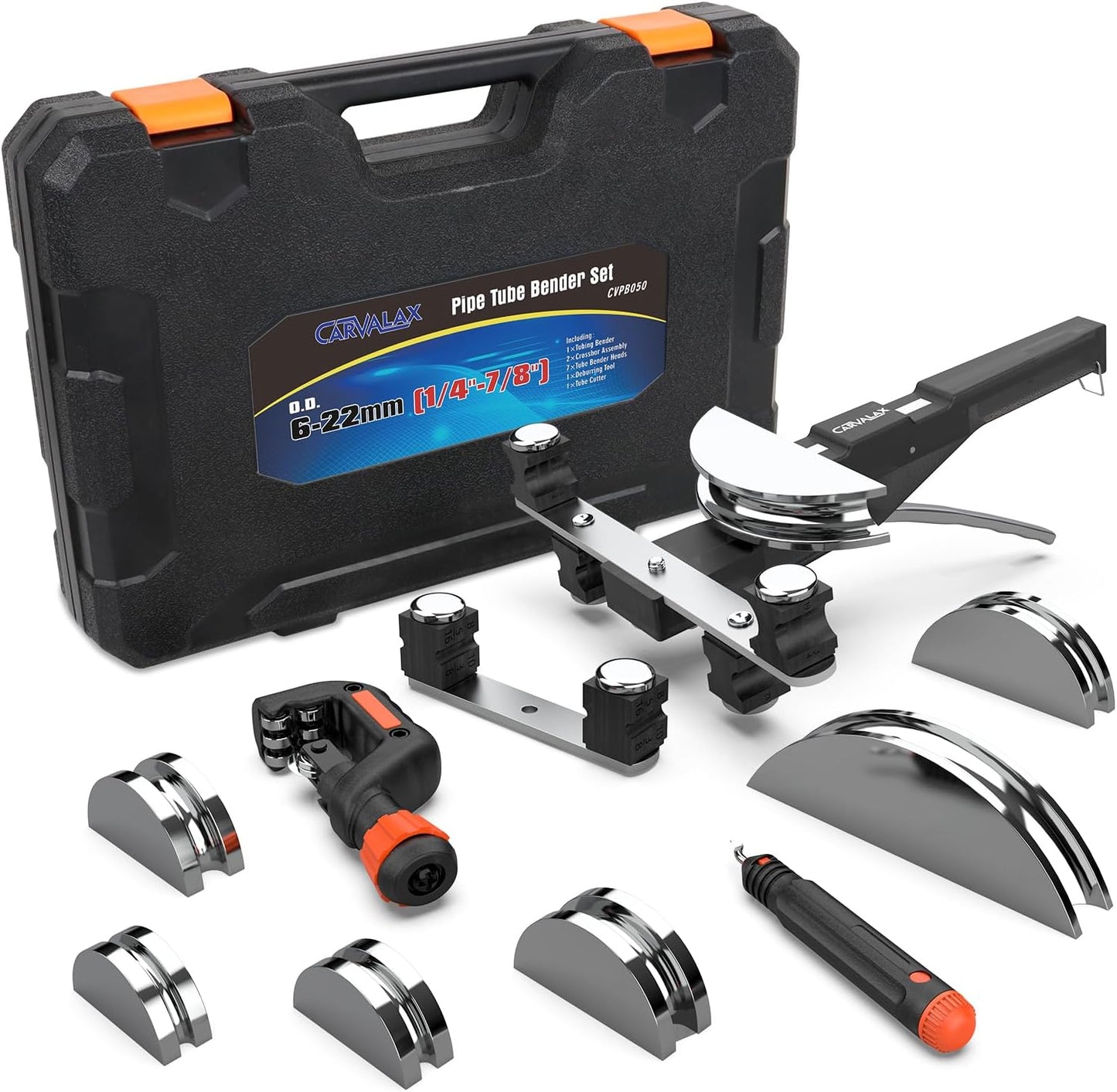 Aluminum Pipe Tube Bender Set for HVAC and Hydraulic Work