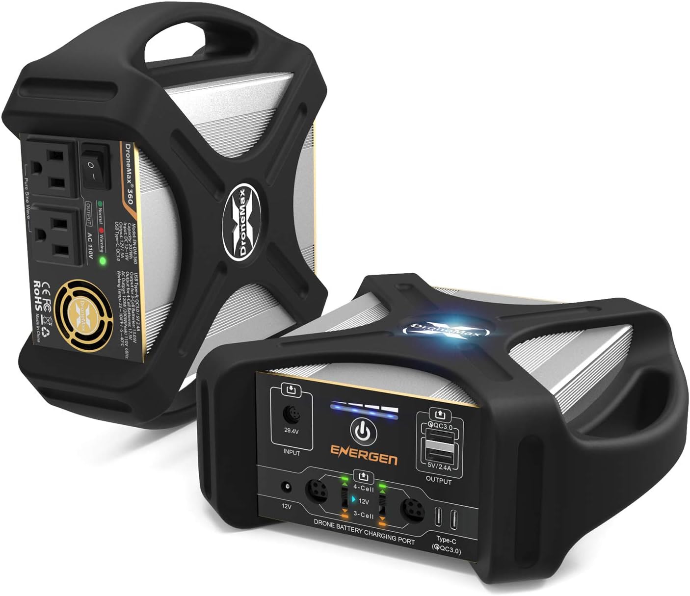 Power up on-the-go with DroneMax 360!