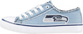 FOCO Women's NFL Denim Team Logo Low Top Canvas Sneakers - Stylish