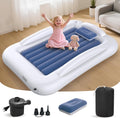 Inflatable Toddler Travel Bed 53 in Portable Bed for Travel