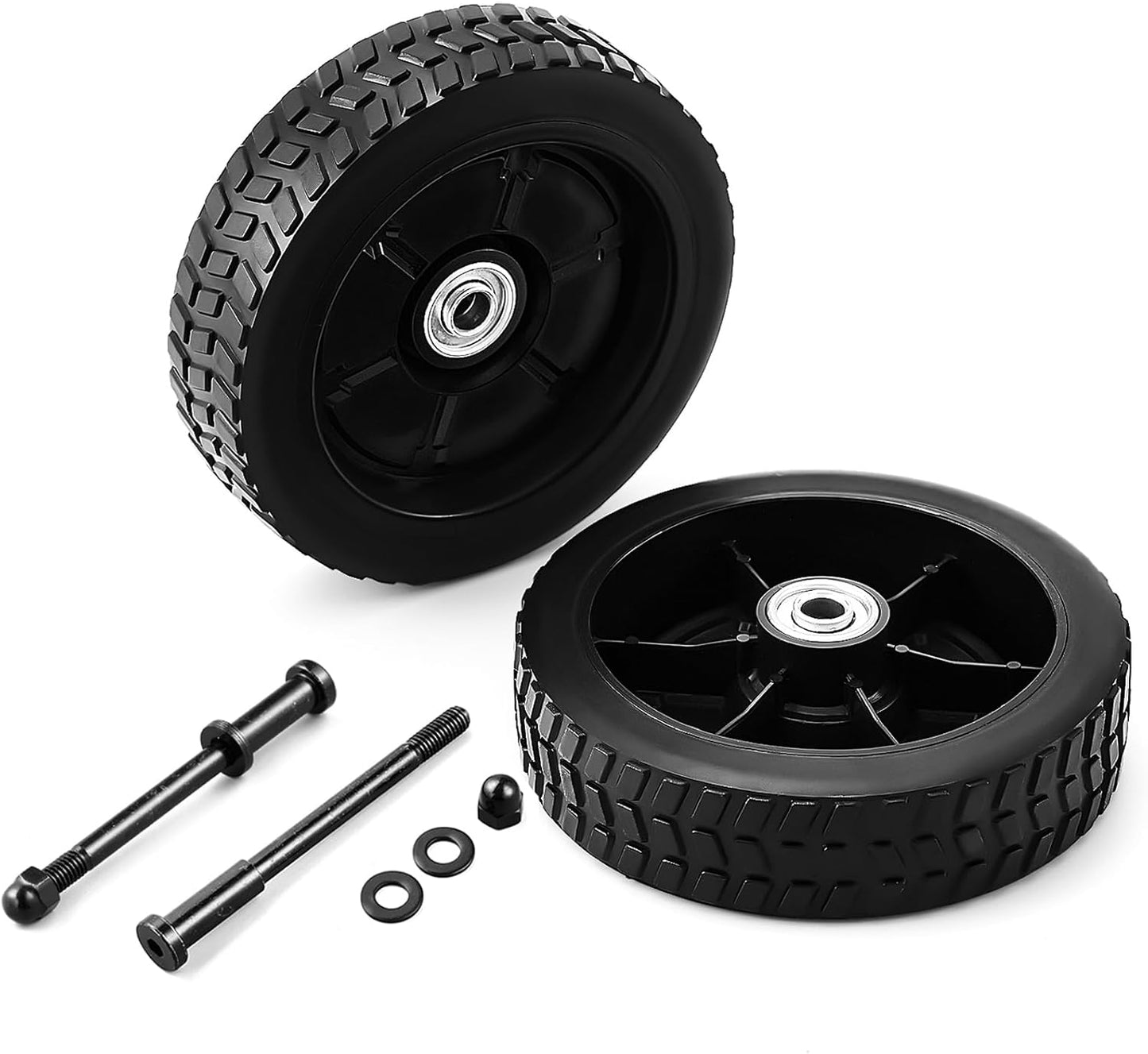 7 Inch Grill Wheels Replacement Parts for Traeger Grills - Durable