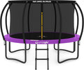 8FT JUMPZYLLA Trampoline with Enclosure and Ladder - Safe Family