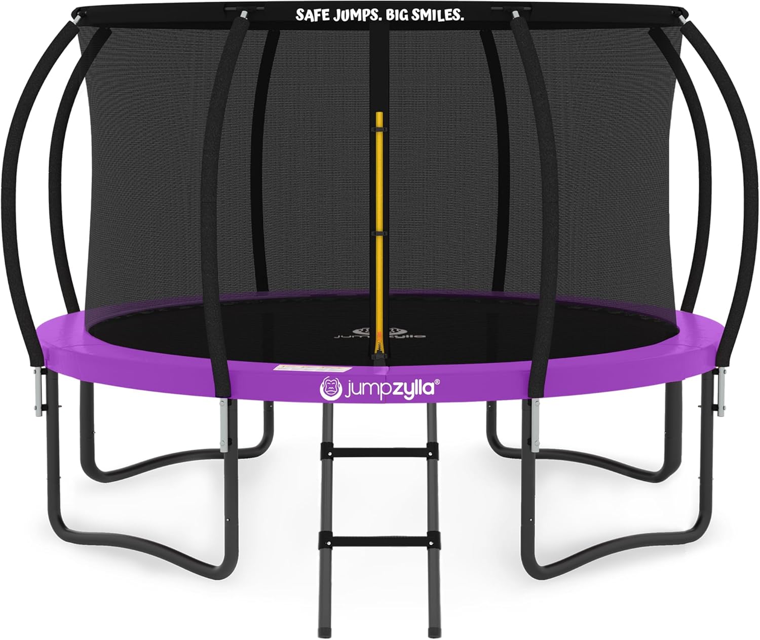 Jumpzylla Trampoline Outdoor 8FT to 16FT with Enclosure & Ladder
