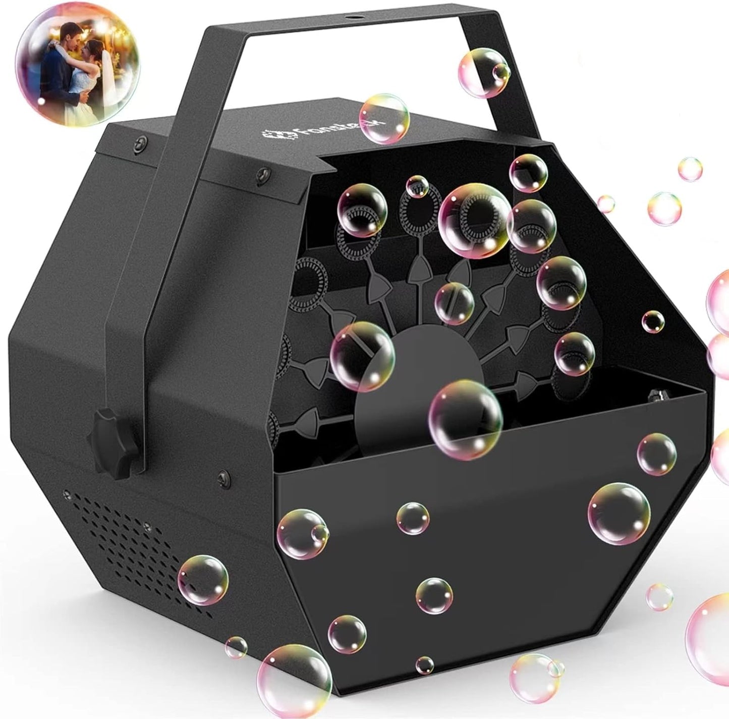 Fansteck Bubble Machine - High Efficiency for Indoor and Outdoor Fun