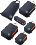 Compression Packing Cubes Set for Travel - Lightweight Clothes