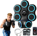 Music Boxing Machine for Adults Kids Interactive Wall-Mounted Punching