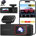 Wireless Dash Cam Front and Rear 2K with G-Sensor Parking Monitor