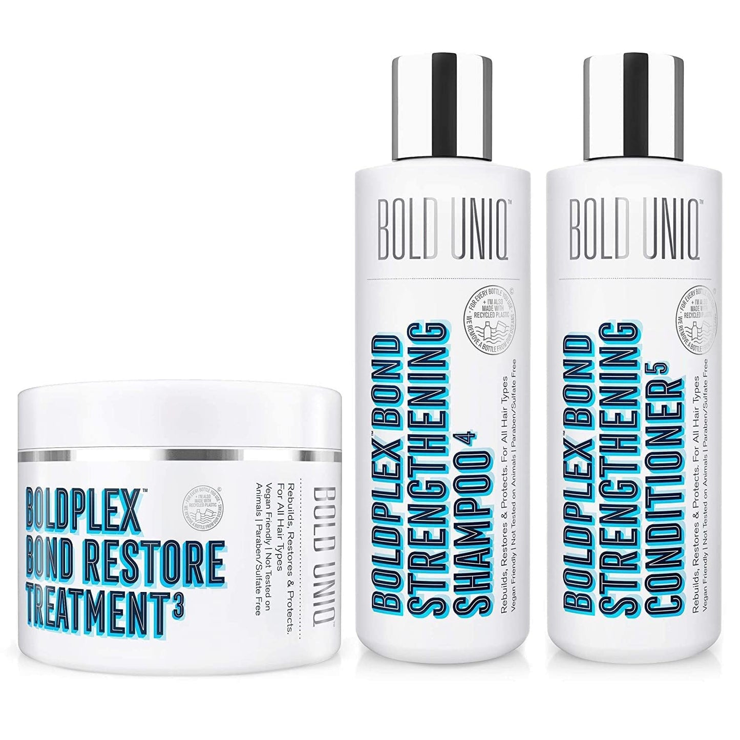 BOLD UNIQ Hair Repair Bundle: Hydrating Regime