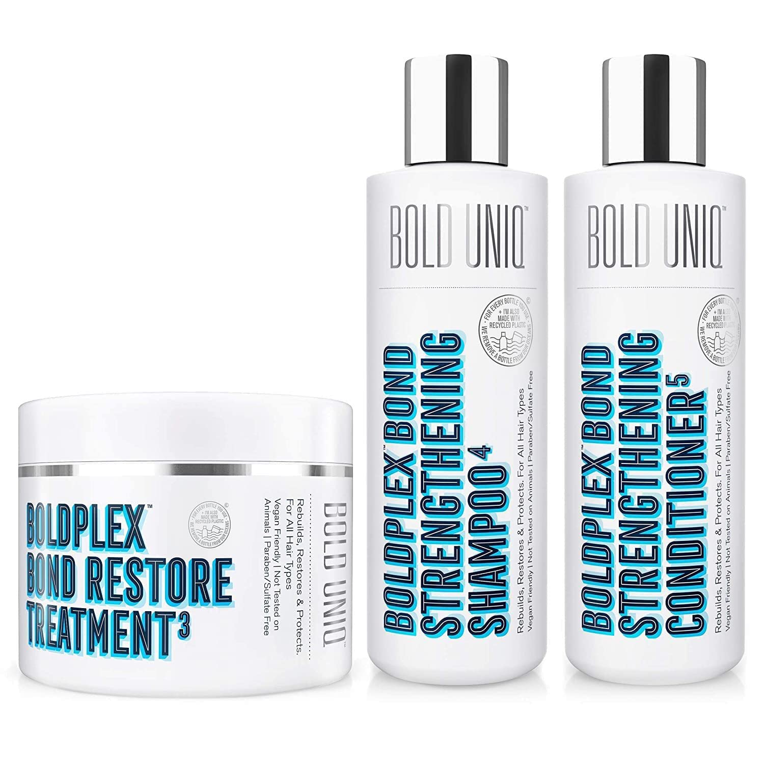 BOLD UNIQ Hair Repair Bundle: Hydrating Regime