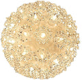 Starlight Sphere 6in 50 Light Ornament Ball - Warm Glow Decor