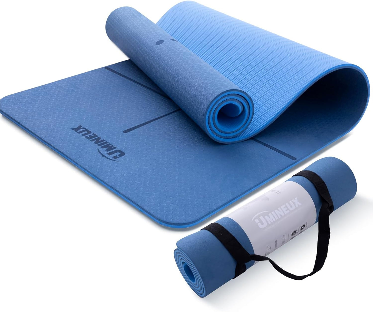 UMINEUX Extra Thick Non Slip Yoga Mat for Comfortable Practice