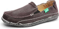JAMONWU Mens Slip on Shoes for Casual and Vintage Style