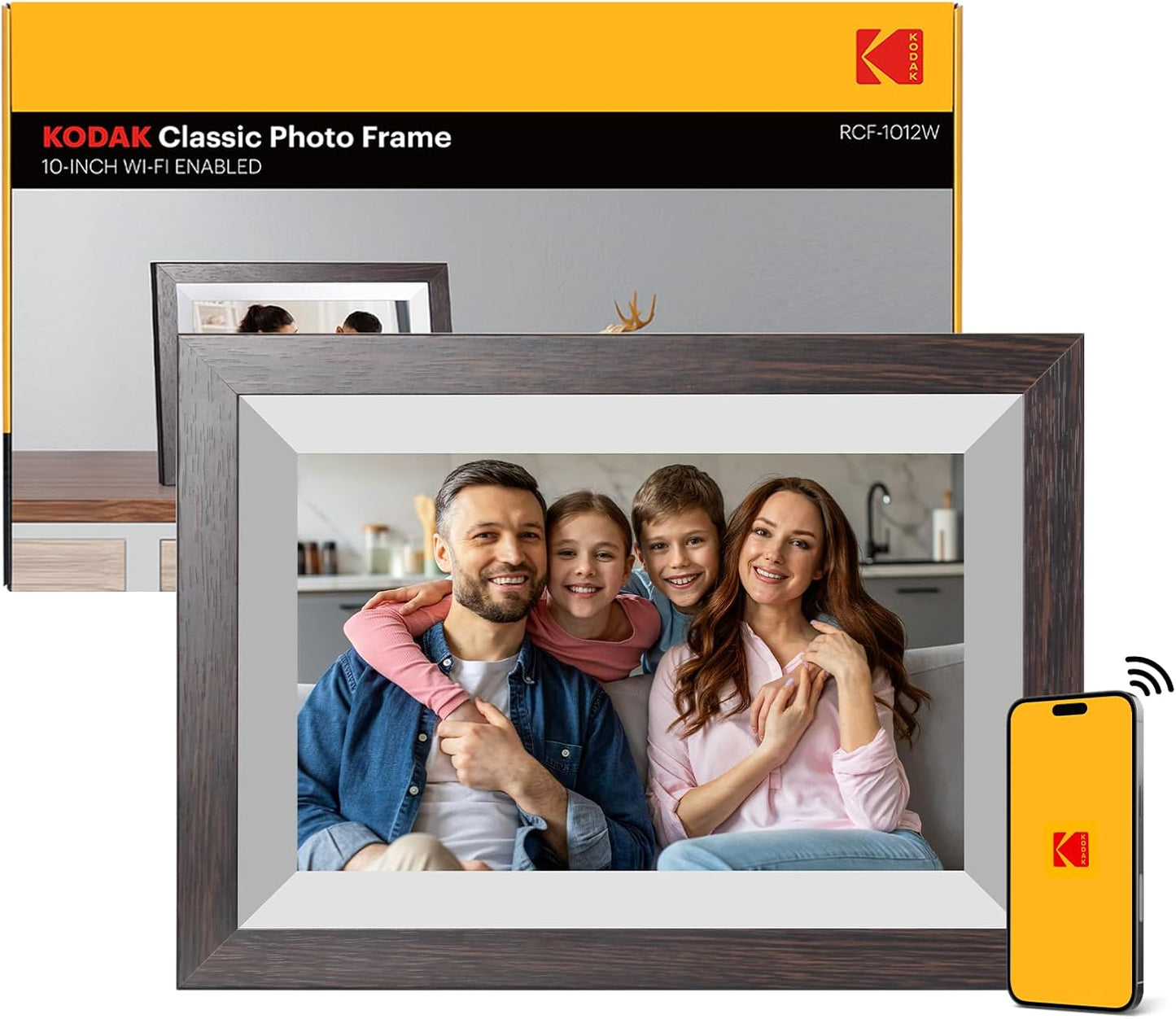 KODAK 10.1 Inch WiFi Digital Picture Frame for Instant Sharing