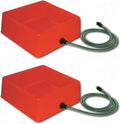 Electric Heated Pet Water Bowl 1.25 Gal 60W (2 Pack) - Winter Ready