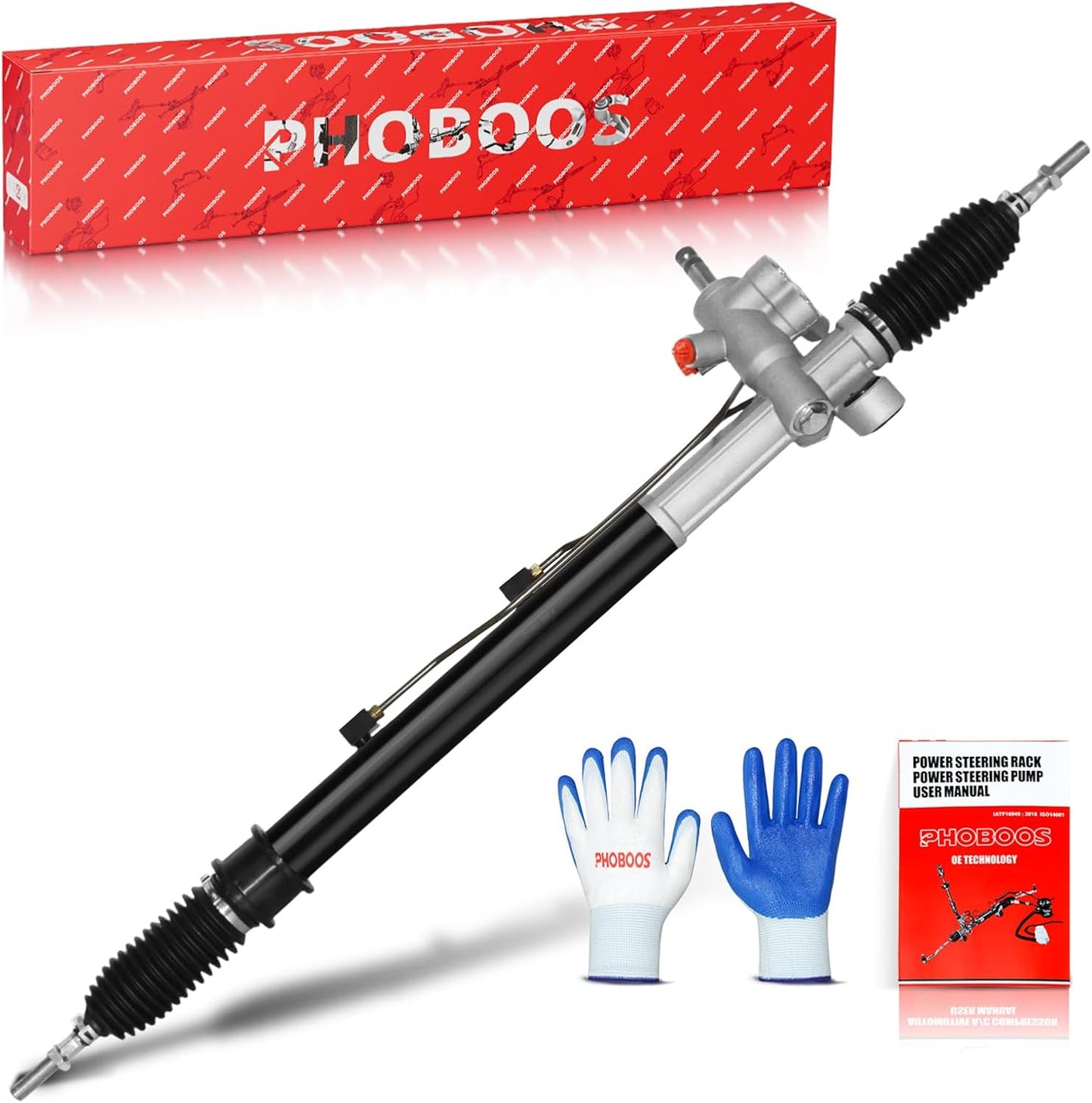PHOBOOS Hydraulic Power Steering Rack for Honda Accord & Acura TL