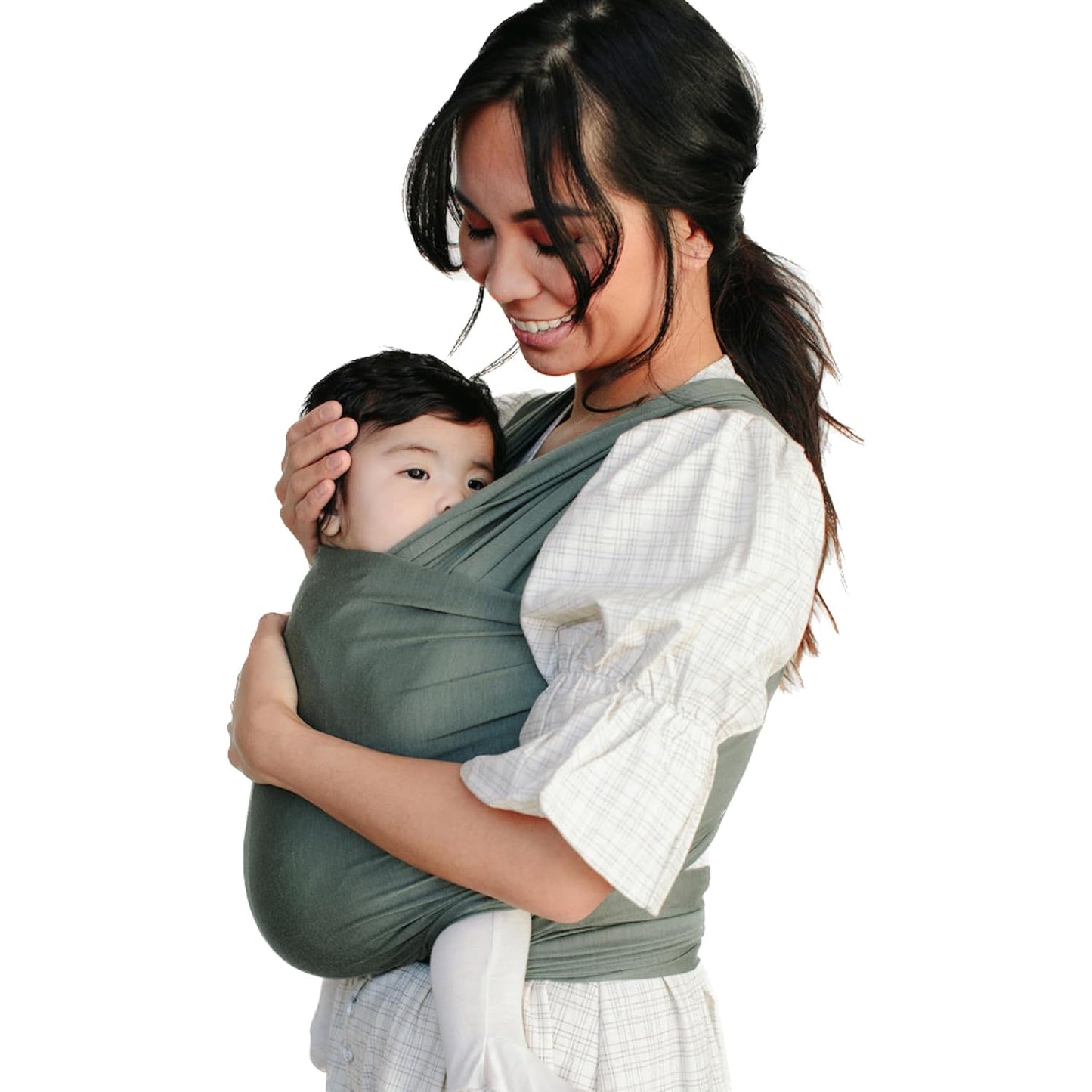 Solly Baby Wrap Carrier for Newborns to Toddlers, Basil