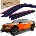 Outside-Mount Rain Guards Window Visors for 2009-2014 Ford F-150