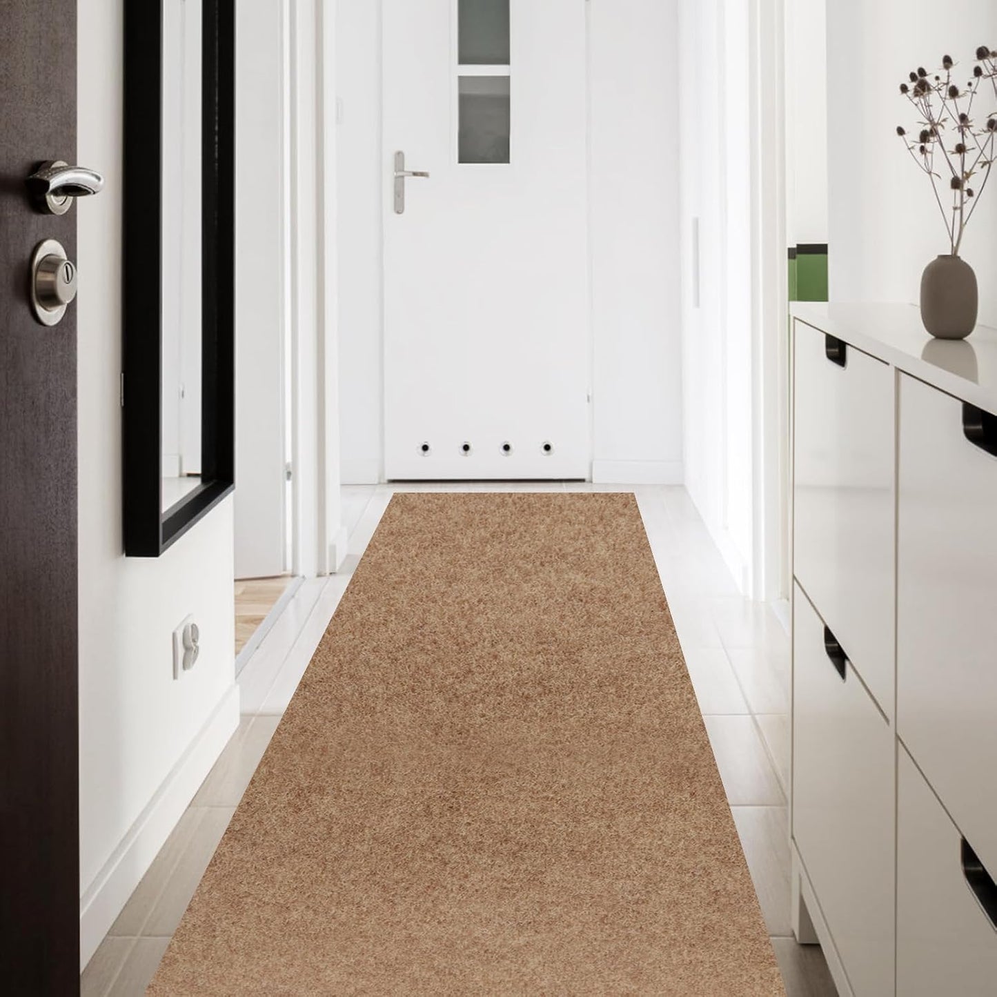 Custom Size Runner Rug with Non-Slip Backing for Any Space