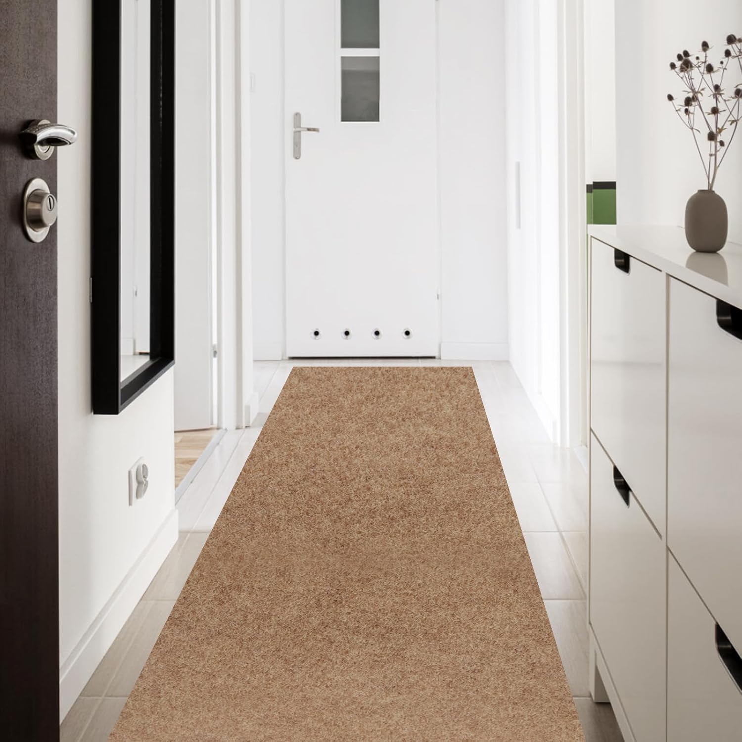 Custom Size Runner Rug for Hallway Entryway Laundry Kitchen