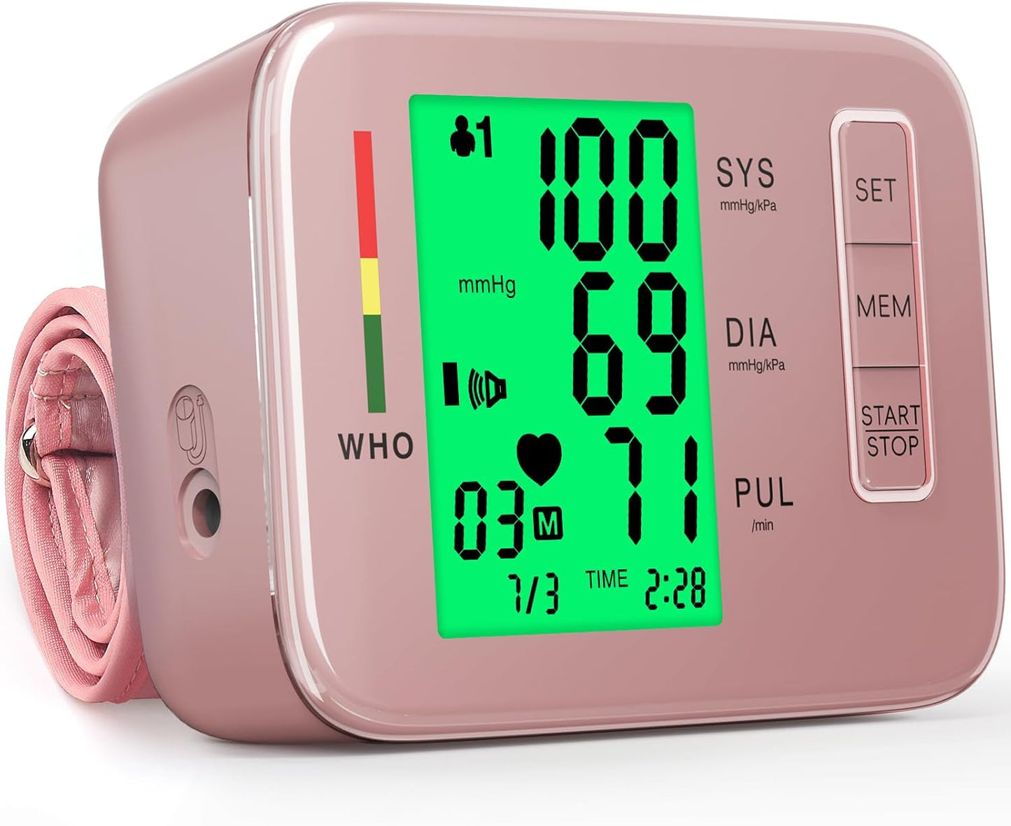 Blood Pressure Monitors with Adjustable Cuff for Home Use