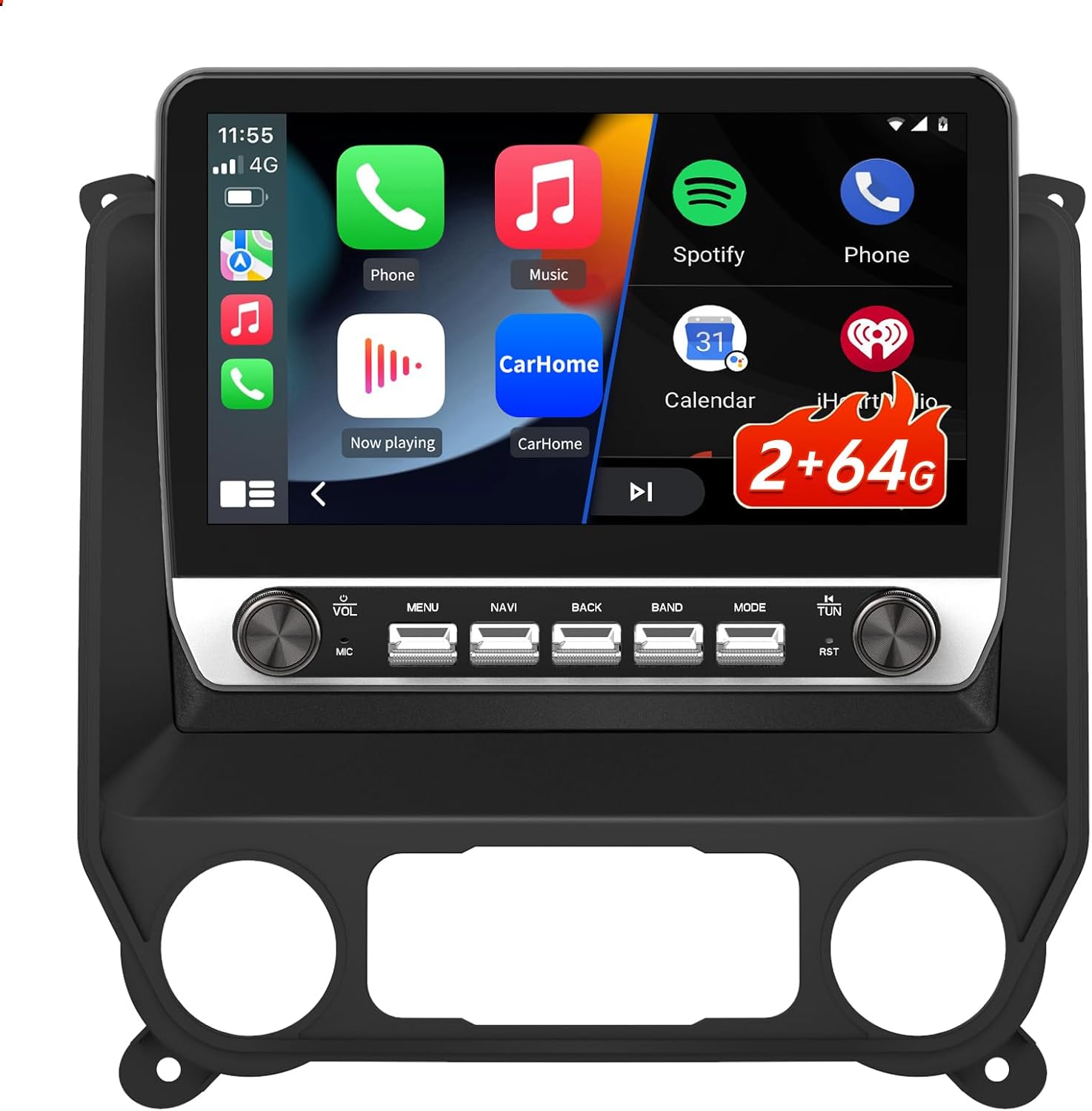 10 inch Android Car Stereo for Chevy Silverado 2014-2018
