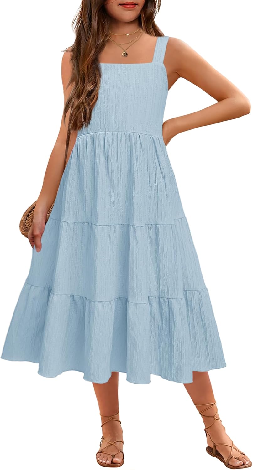 Toddler Girl's Summer Cami Dress for Stylish Boho Vibes