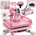5 in 1 Heat Press Machine for T Shirts, Hats, Mugs, Plates