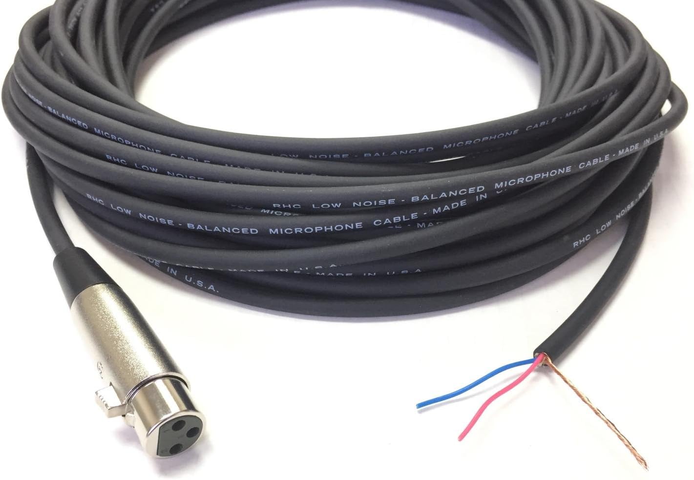 75 Foot 3 Pin XLR Female to Blunt Economy Cable Review