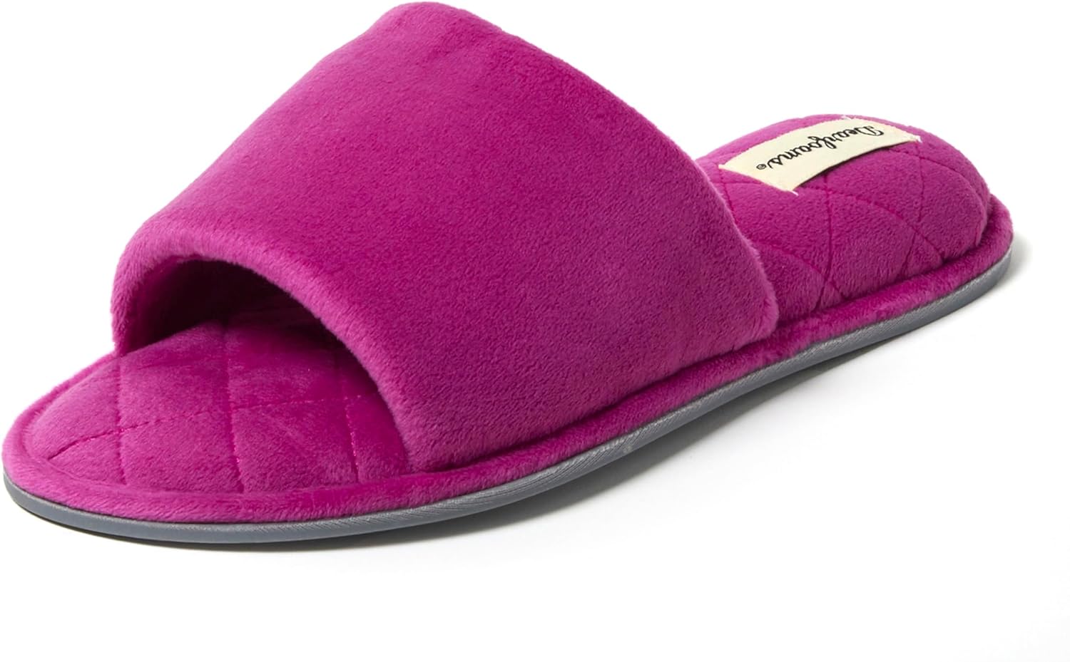 Dearfoams Women's Beatrice Side Gore Slide Slipper Review
