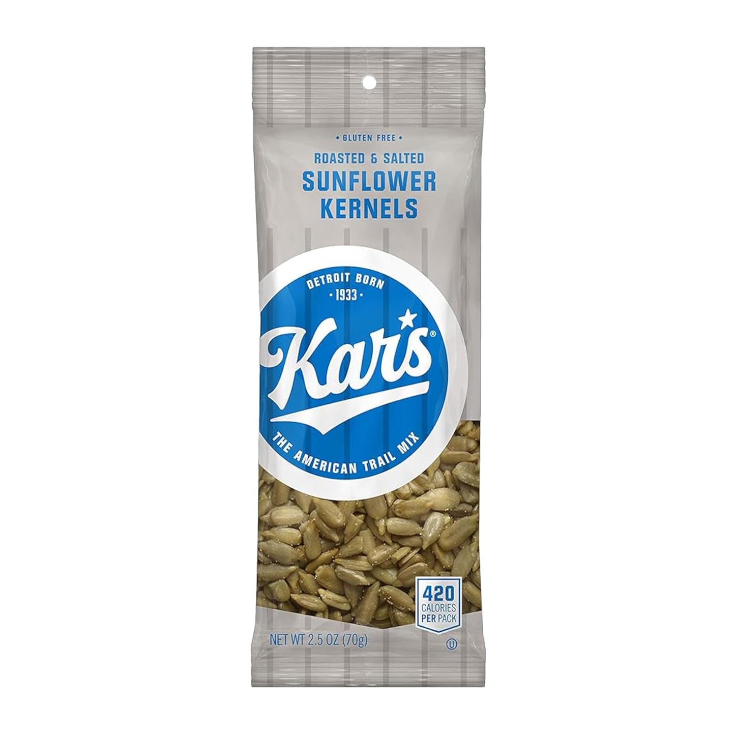 Kars Roasted & Salted Sunflower Kernels - Healthy Snack Packs
