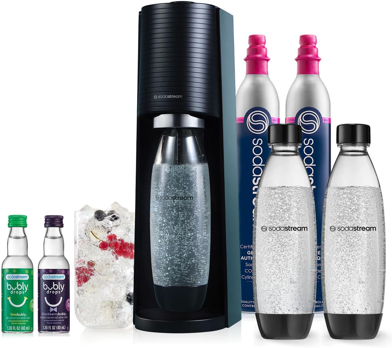 SodaStream Terra Sparkling Water Maker Bundle for Refreshing Drinks